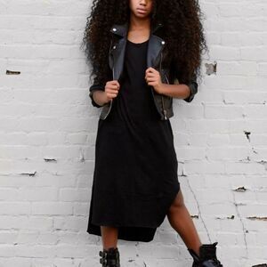 Be Mi Lexi Tank Dress Black 10‎ NWT